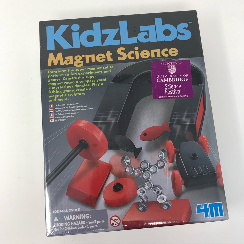 KidzLabs Magnet Science Kit For Kids Educational Toys Project Experiment Sealed